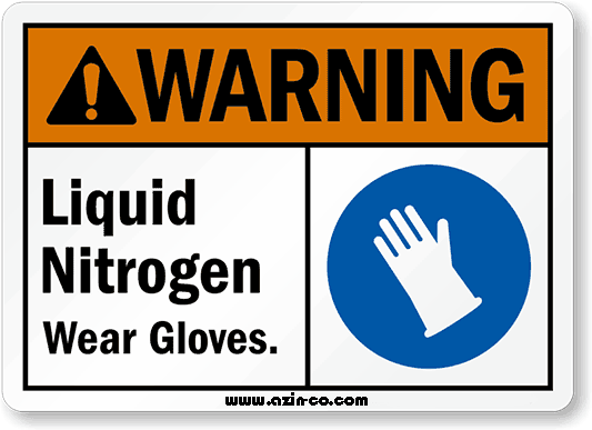 خطرات نیتروژن مایع