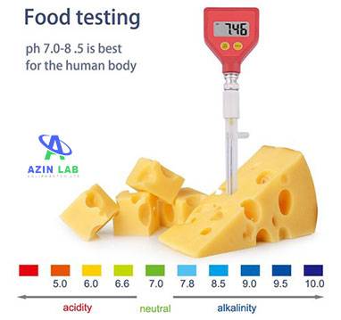 اندازه گیری ph در تولید پنیر
