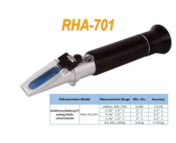 رفراکتومتر ضد یخ/باطری مدل RHA-701